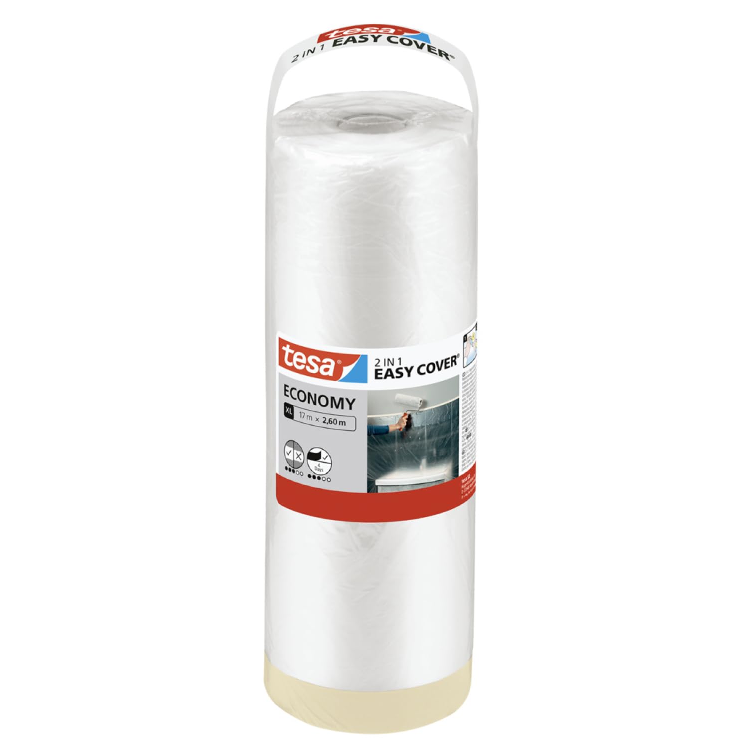 TEAC tesa Easy Cover Economy Nachfüllung XL 17m x 2.60m