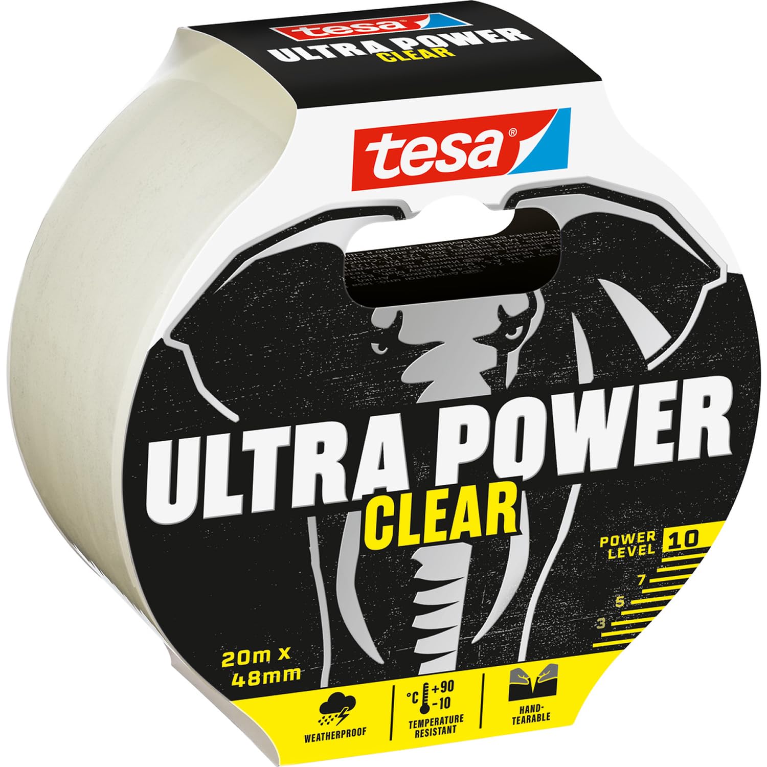 TEAC tesa Ultra Power Clear Band 20m x 48mm