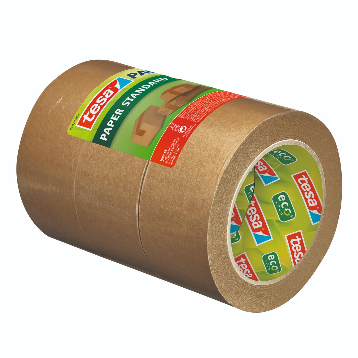 TEAC tesapack Papierklebeband Standard ecoLogo 50m x 50mm