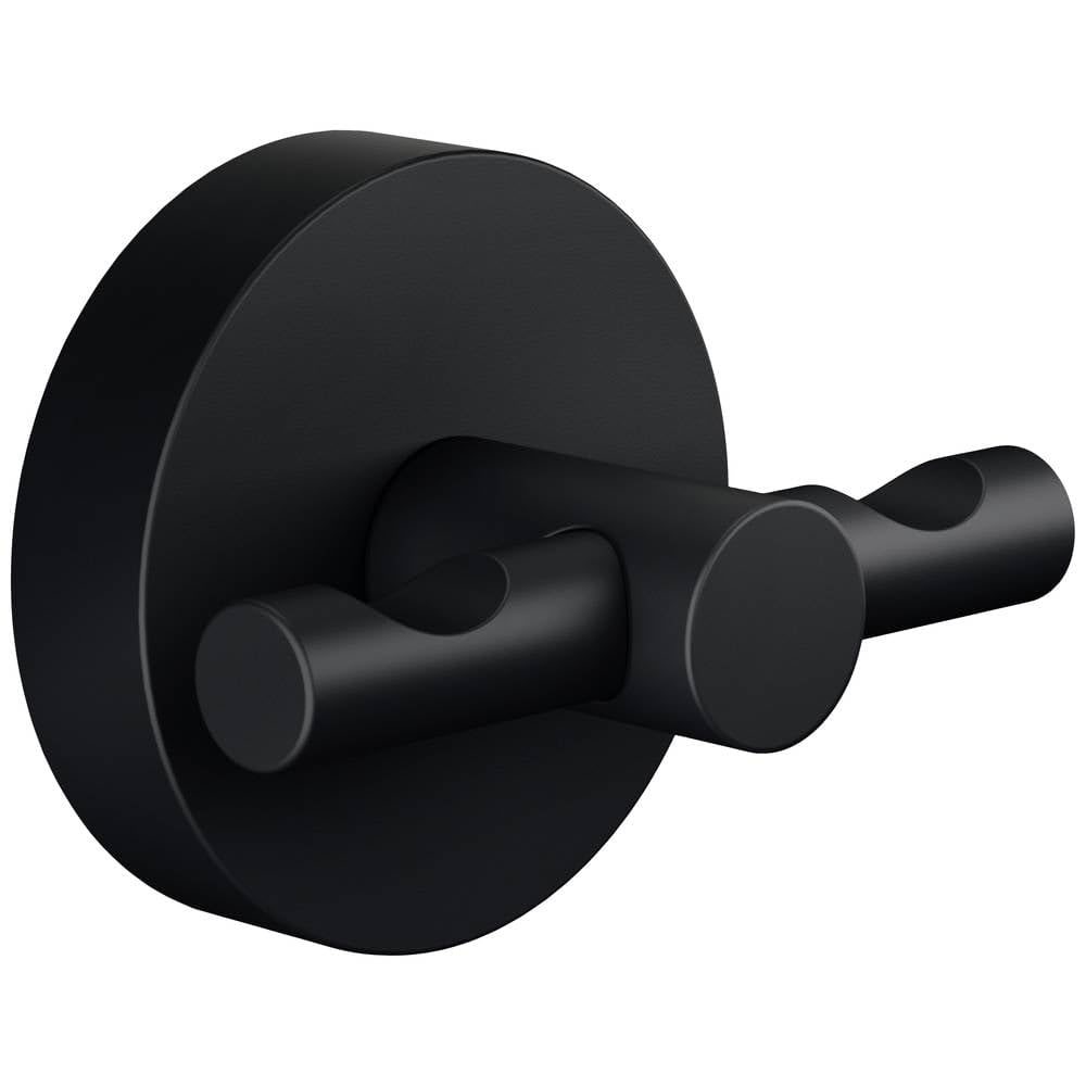 TEAC tesa MOON BLACK Mantelhaken mattschwarz