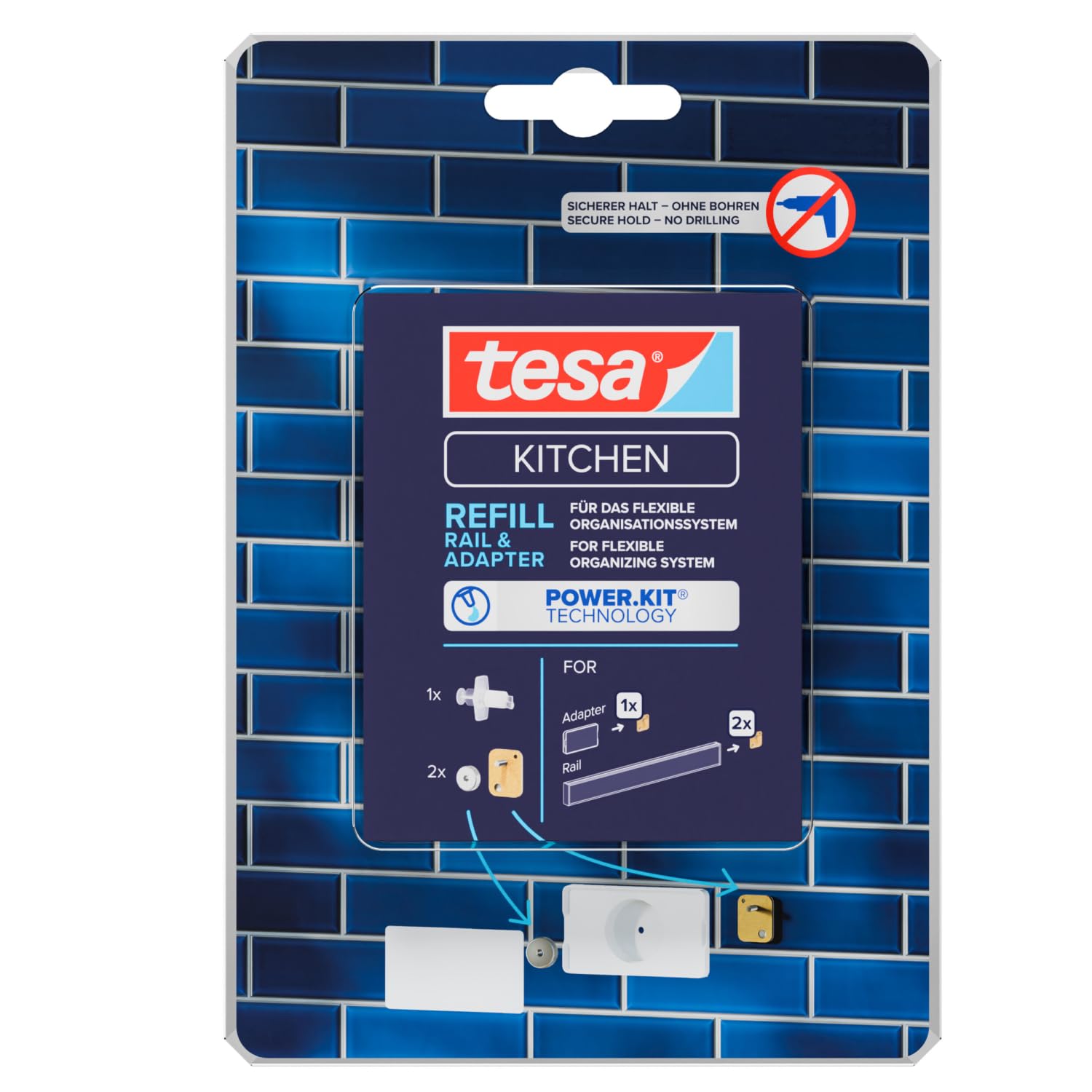 TEAC tesa KITCHEN Power.Kit Nachfüllpack