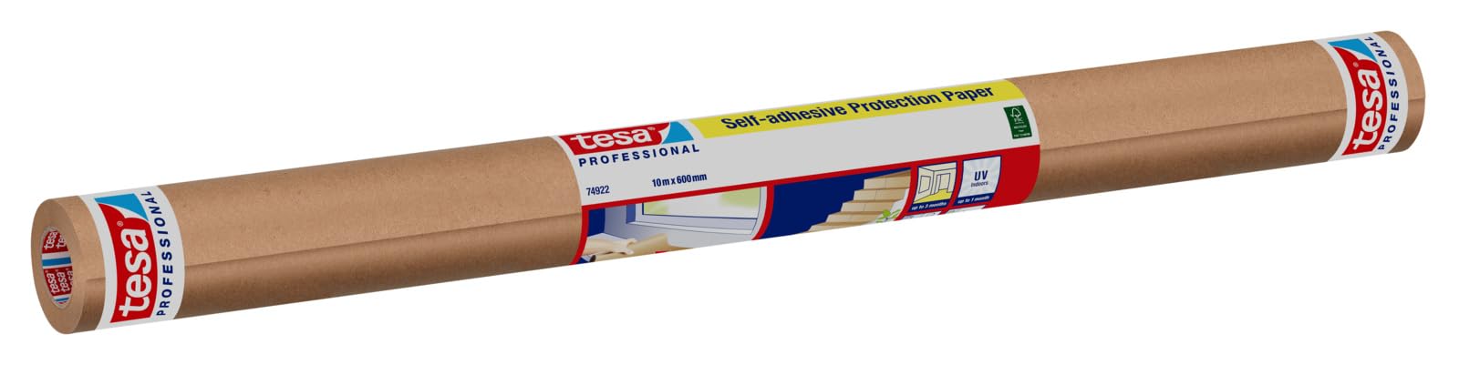 TEAC tesa Professional Selbstklebendes Schutzpapier 10mx600mm