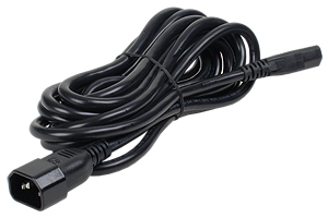 Fujitsu FUJITSU Câble secteur rack 1.8m black IEC 320 C14 connector