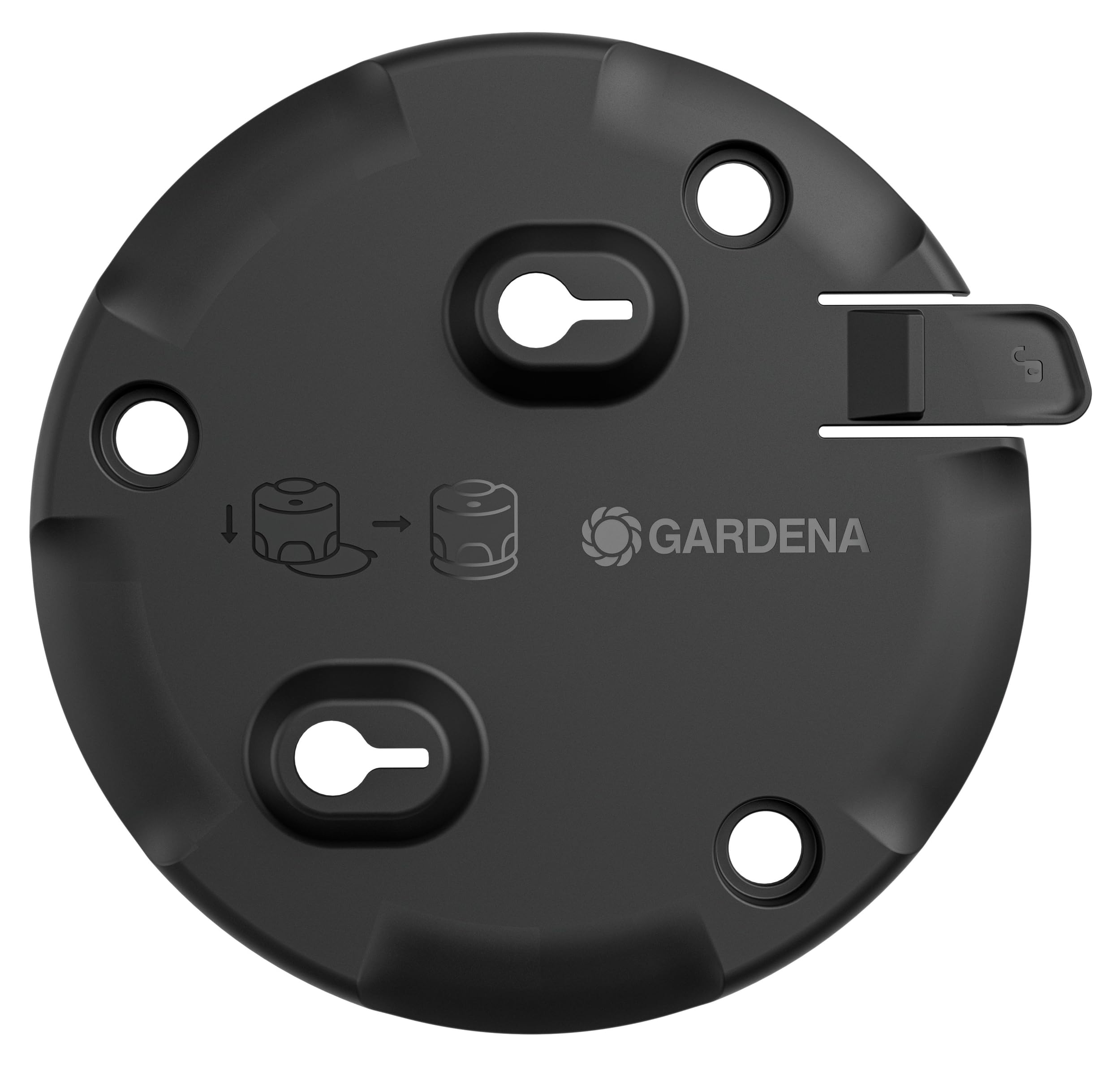 GARDENA AquaPrecise Docking Plate (oberirdisch)