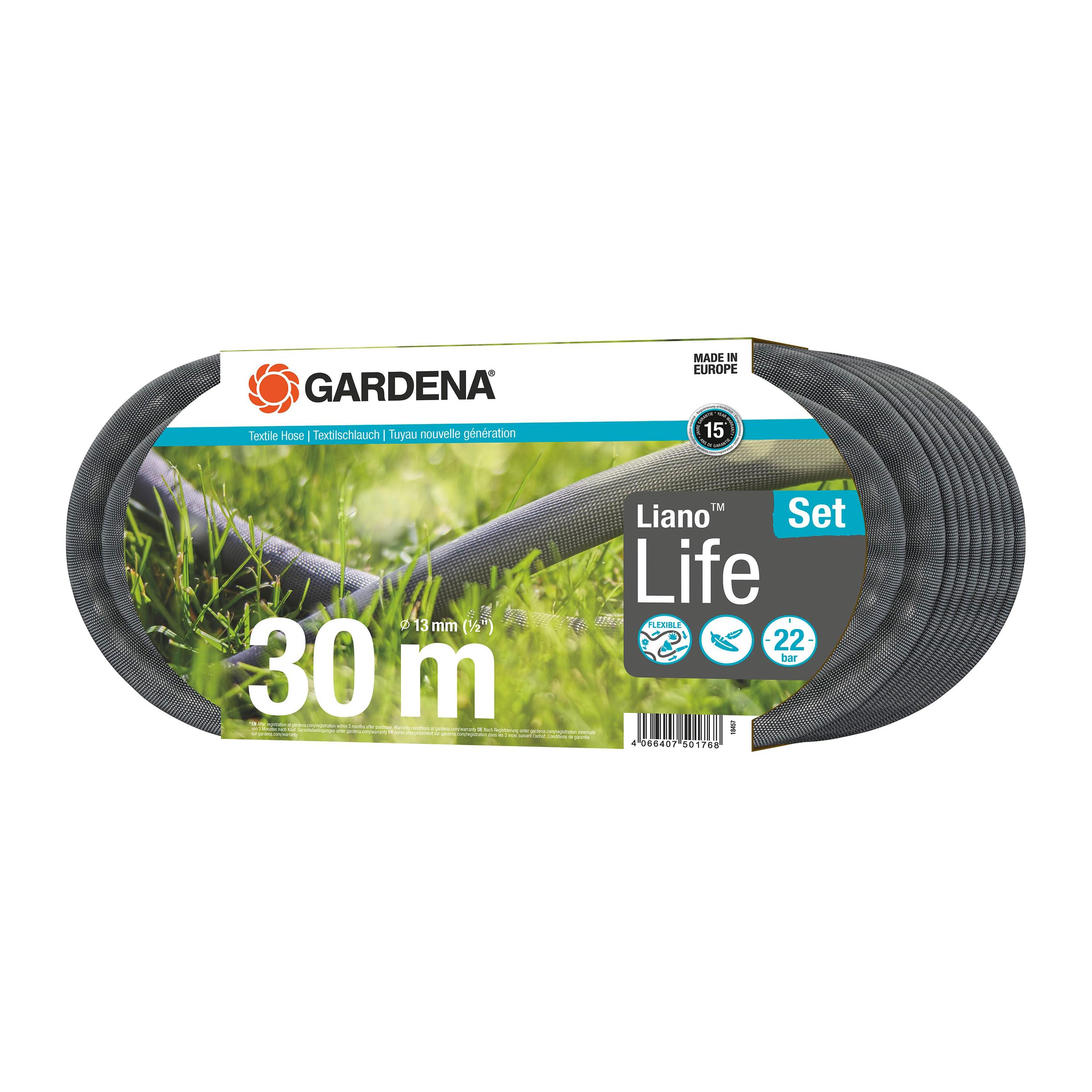 GARDENA Textilschlauch LianoÖ Life 1/2