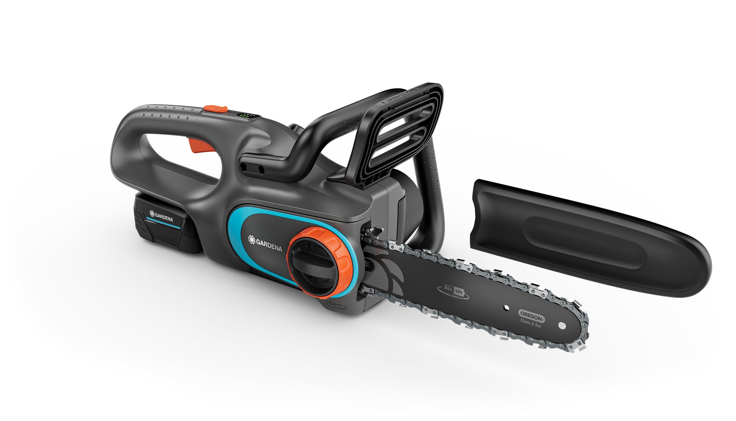 GARDENA Akku-Kettensäge PowerSaw 250/18V P4A Ready-T-U Set