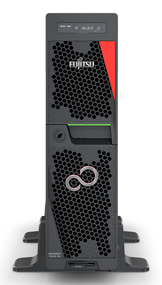 Fujitsu FUJITSU PRIMERGY TX1320 M6 Intel Xeon E-2488 8C/16T 3.20 GHz 1x32Go DDR5-4800 4x2.5p 2x1Go + 1Go iRMC adv. TPM 2.0 1x500W RPS