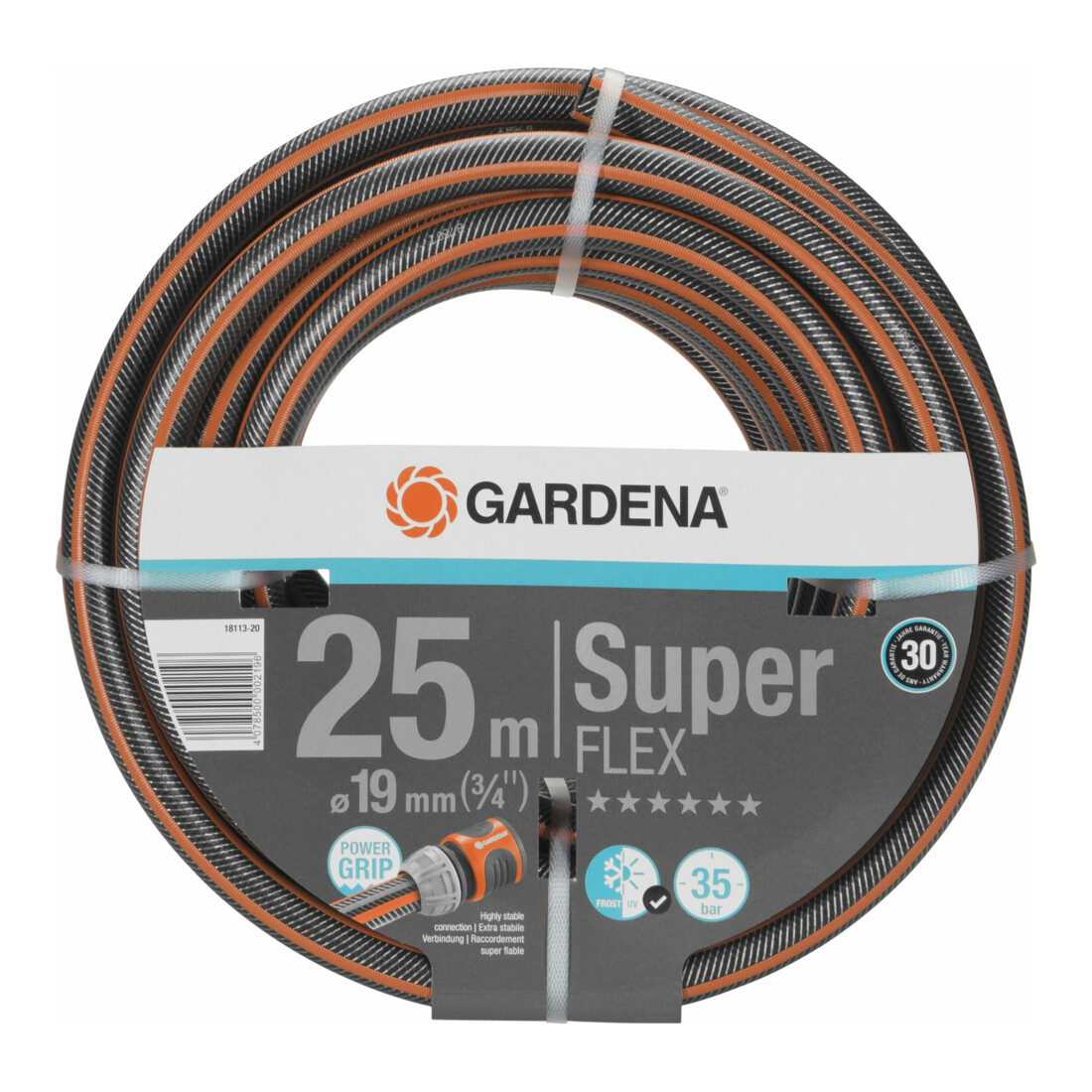 GARDENA Premium SuperFLEX Schlauch 12x12 19 mm (3/4