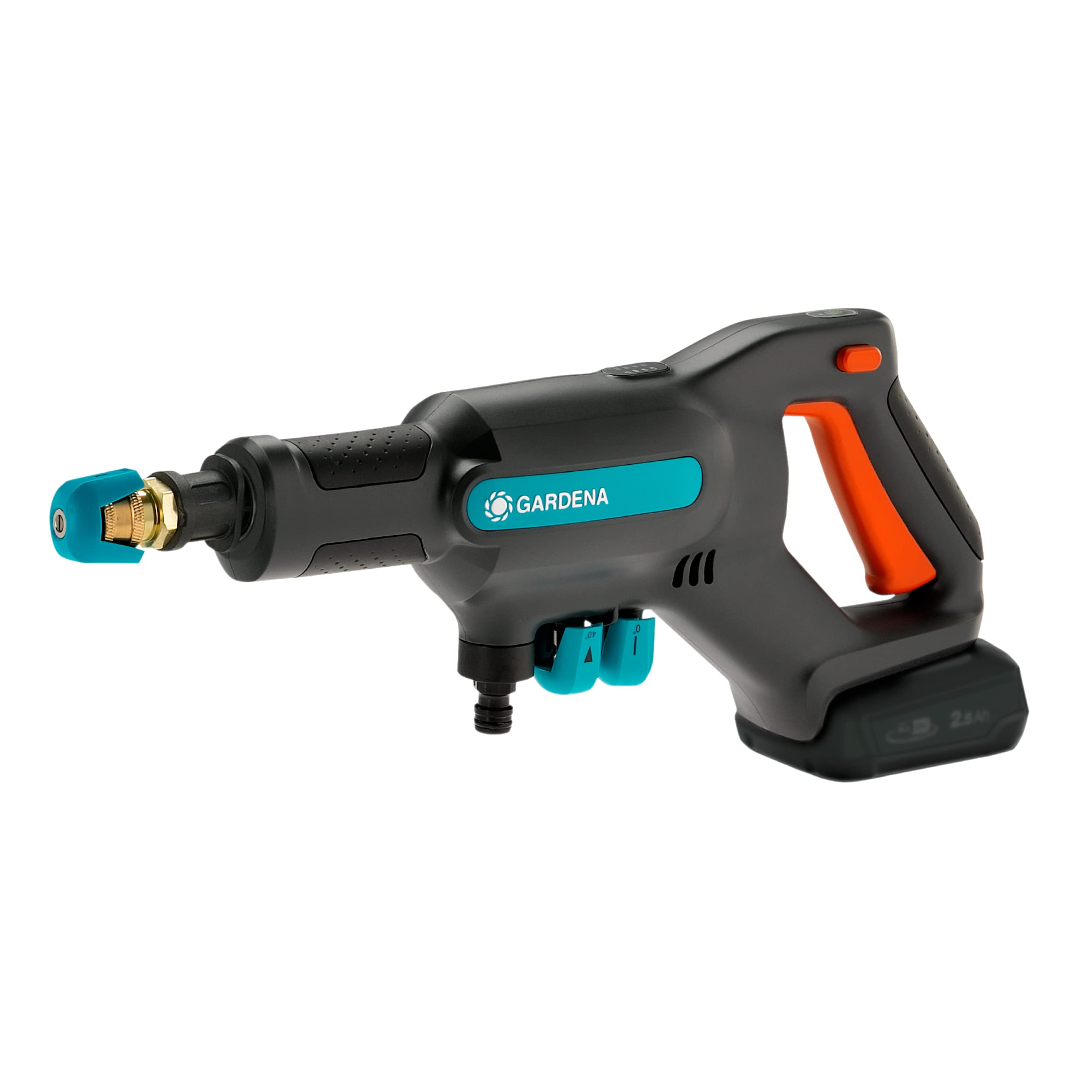 GARDENA 14800-31 Batterie Mitteldruckreinger Aquaclean 24 / 18V P4A Premium Set