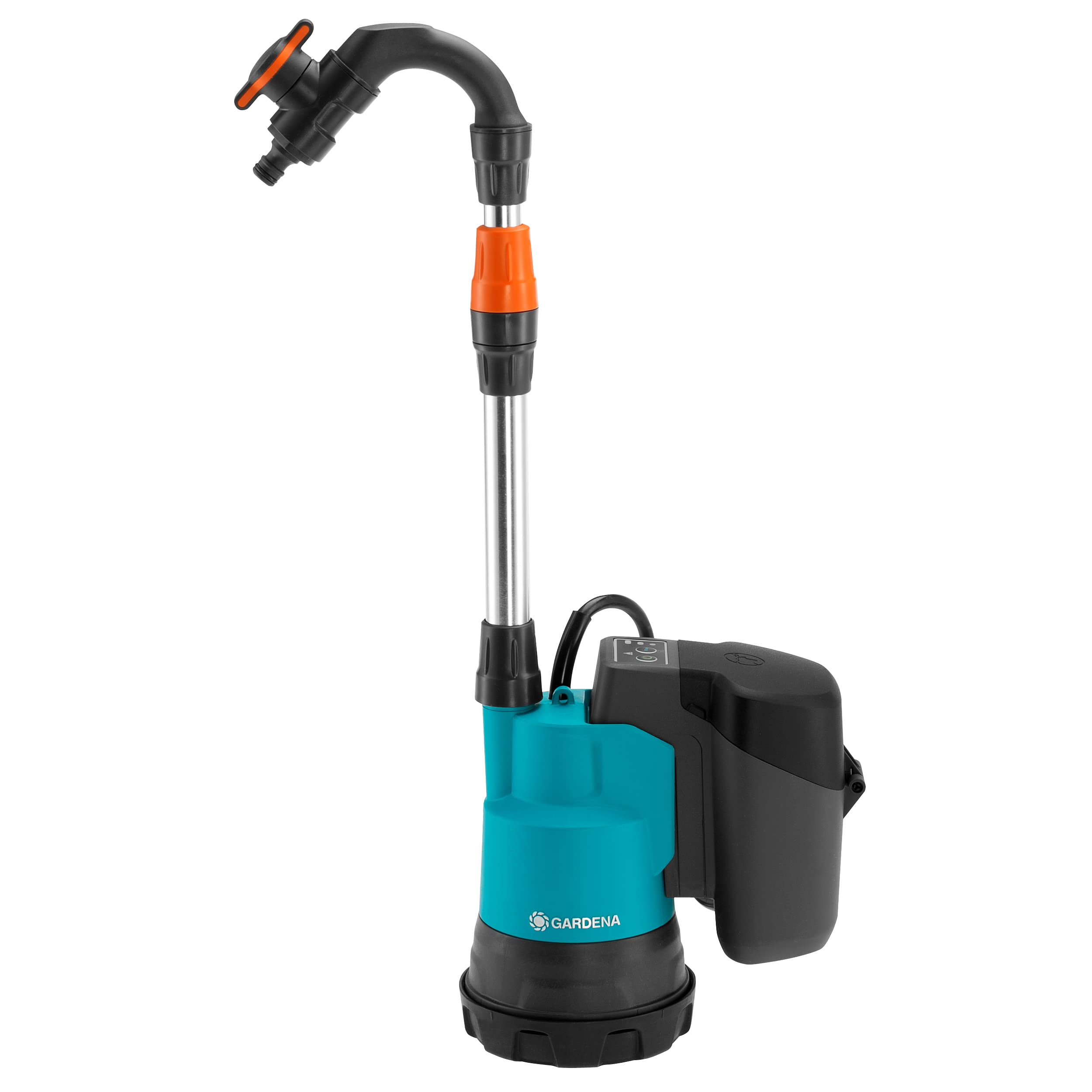 GARDENA Akku-Regenfasspumpe 2000/2 18V P4A Ready-To-Use Set