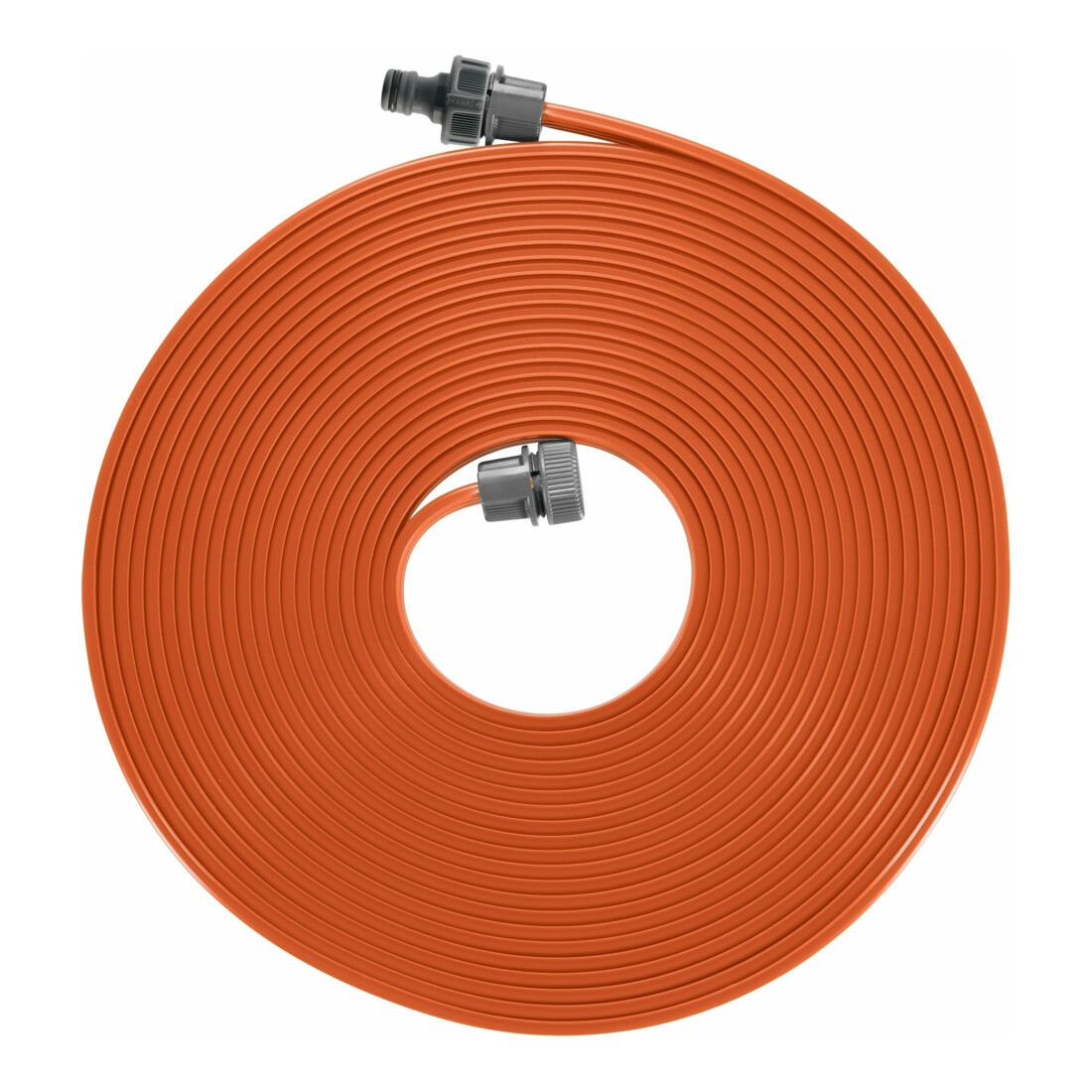 GARDENA Schlauch-Regner orange kpl Armaturen Länge 15 m
