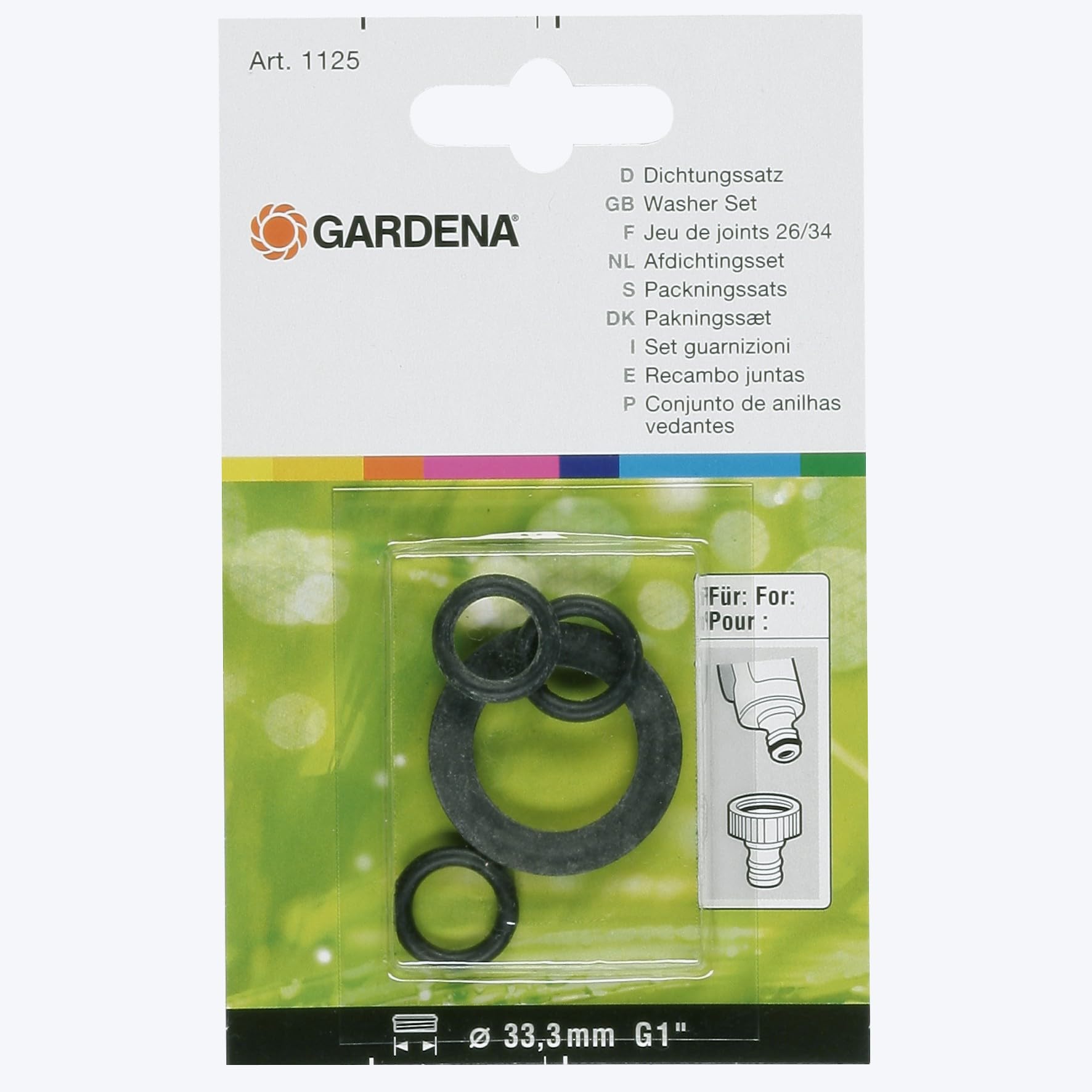 GARDENA SB-Dichtungssatz (für Artikel 18202 18242)