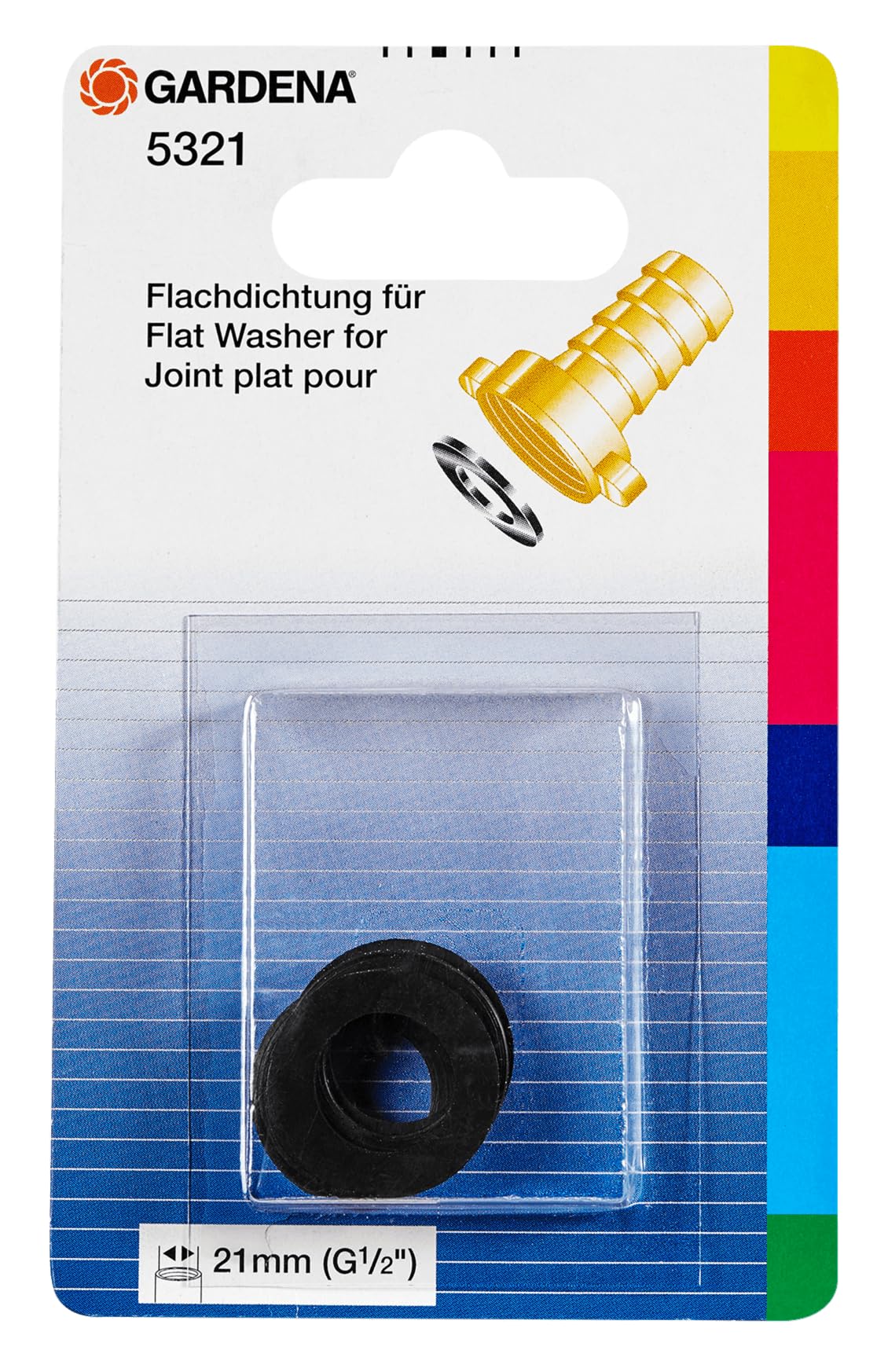 GARDENA Flachdichtung für Schlauchverschraubung