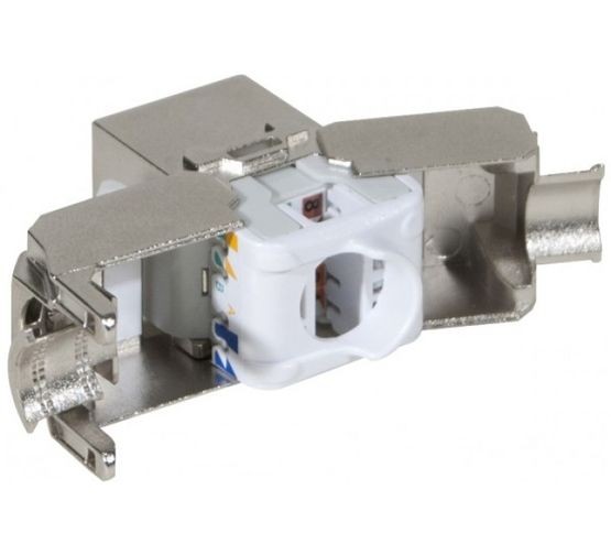 GENERIQUE Embase RJ45 courte cat.6 STP BlindÃÂ©e