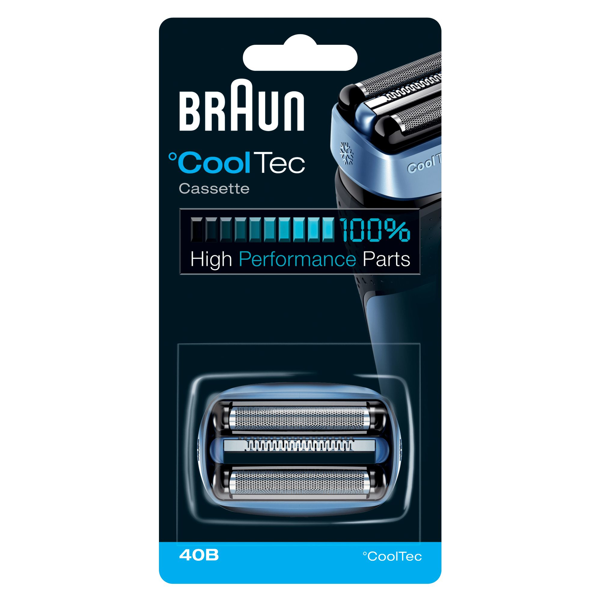 Braun Ersatzscherkopf Kombipack 40B