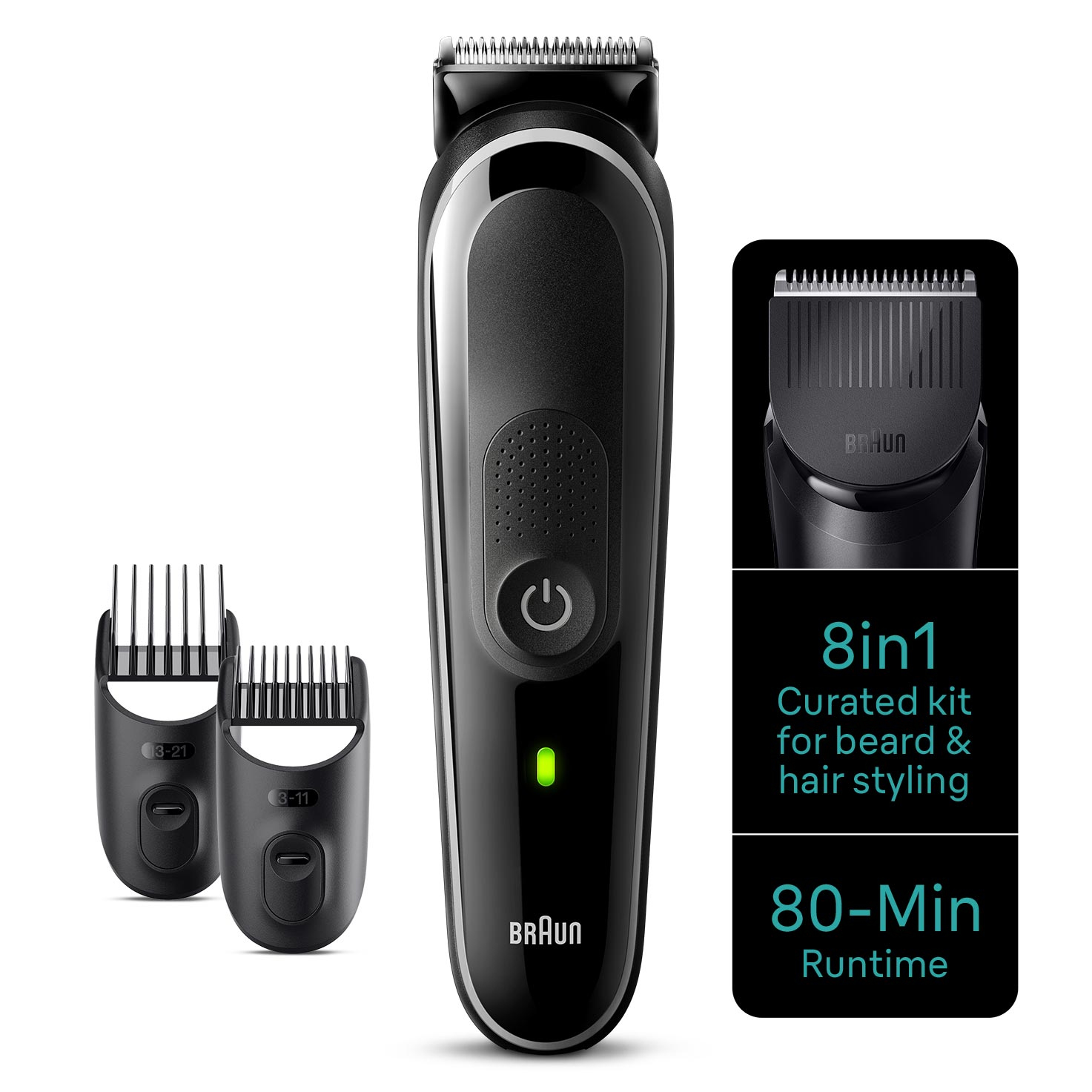 Braun Kit tondeuse multi-styles 7 en 1