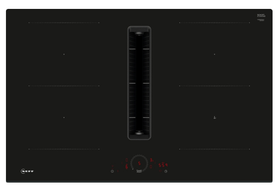 Neff Plaque induction aspirante V58FHQ4L0, N70, Twist Touch