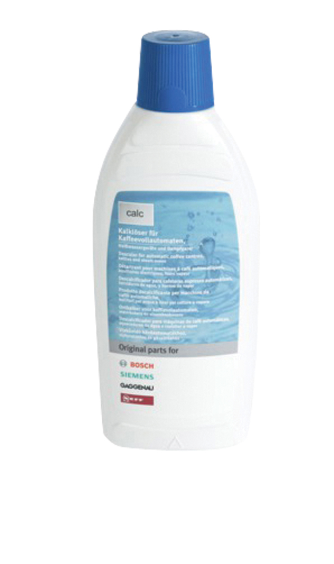 Bosch Détartrant liquide pour machines à café entièrement automatiques - Cafetières - Bouilloires et fours à vapeur avec réservoir d'eau - 500 ml