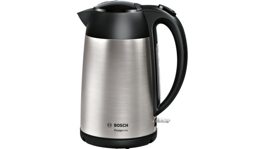 Bosch Wasserkocher DesignLine TWK3P420 (edelstahl/schwarz