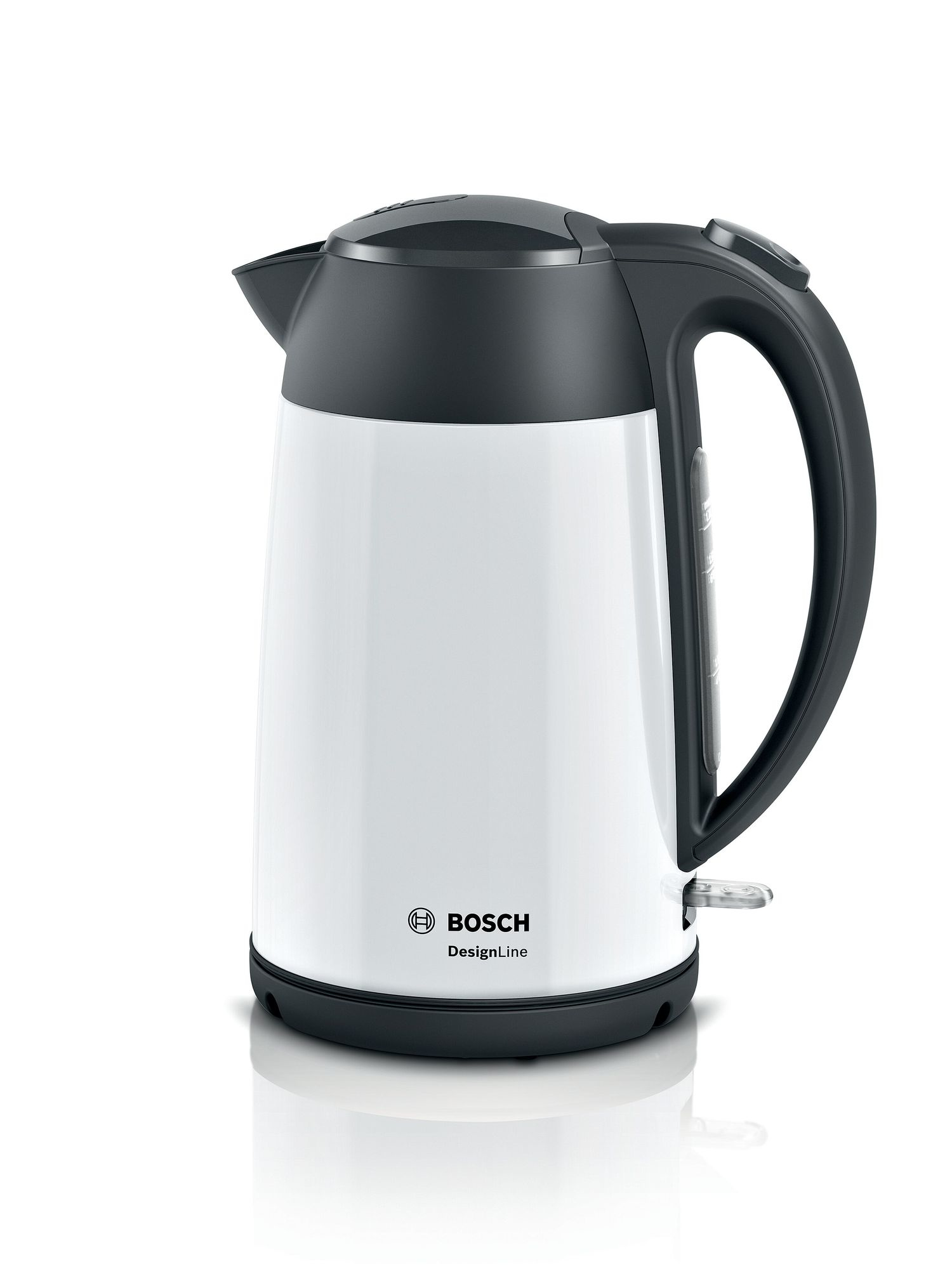 Bosch Wasserkocher DesignLine TWK3P421 (weiÃ/schwarz