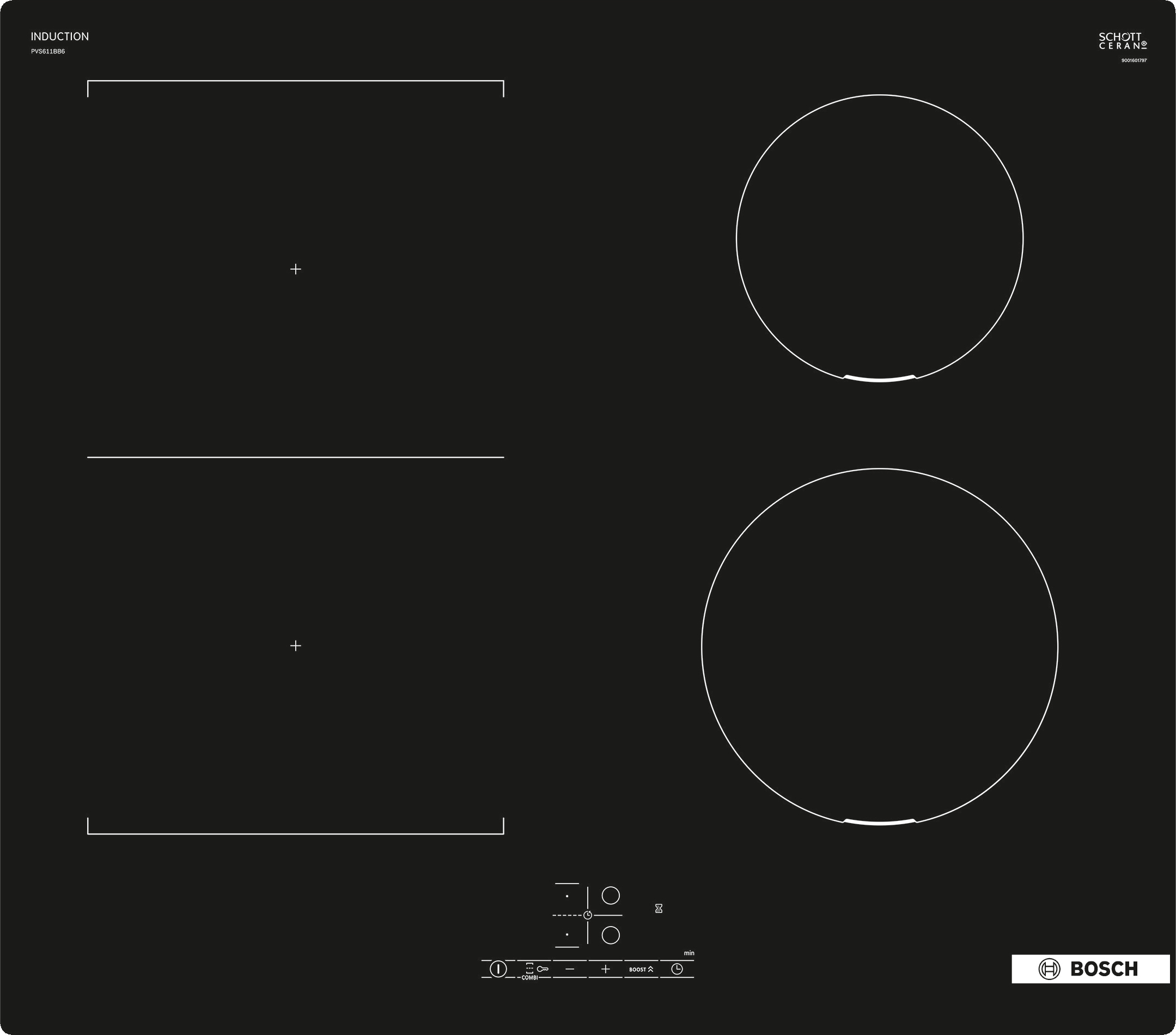 Bosch Table induction PVS611BB6E