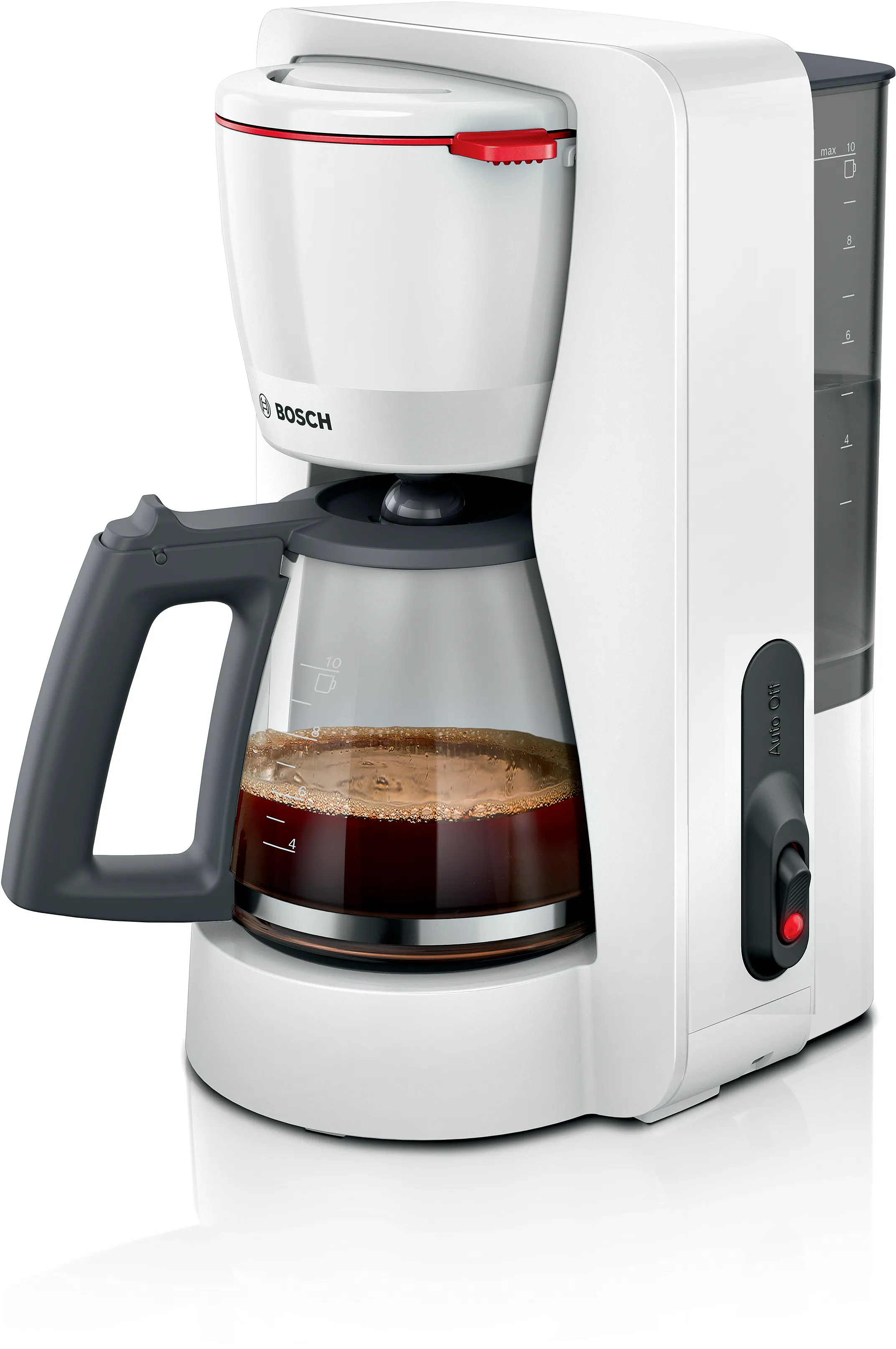 Bosch Cafetière filtre 10/15 tasses Blanc Mat