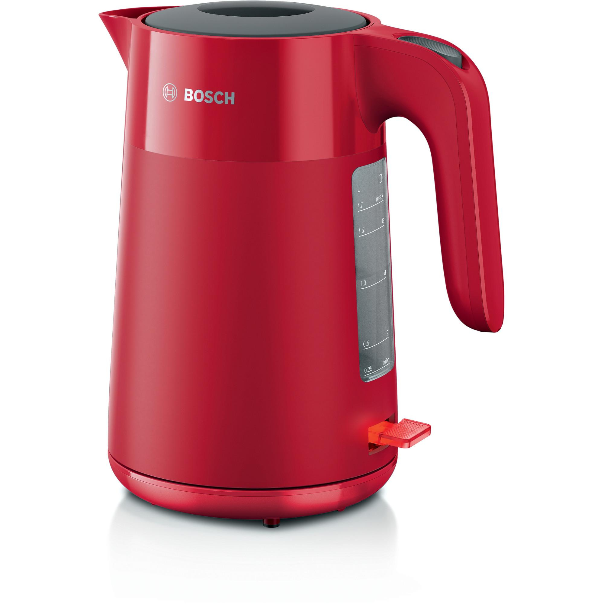 Bosch Bouilloire 1,7 L Rouge Mat