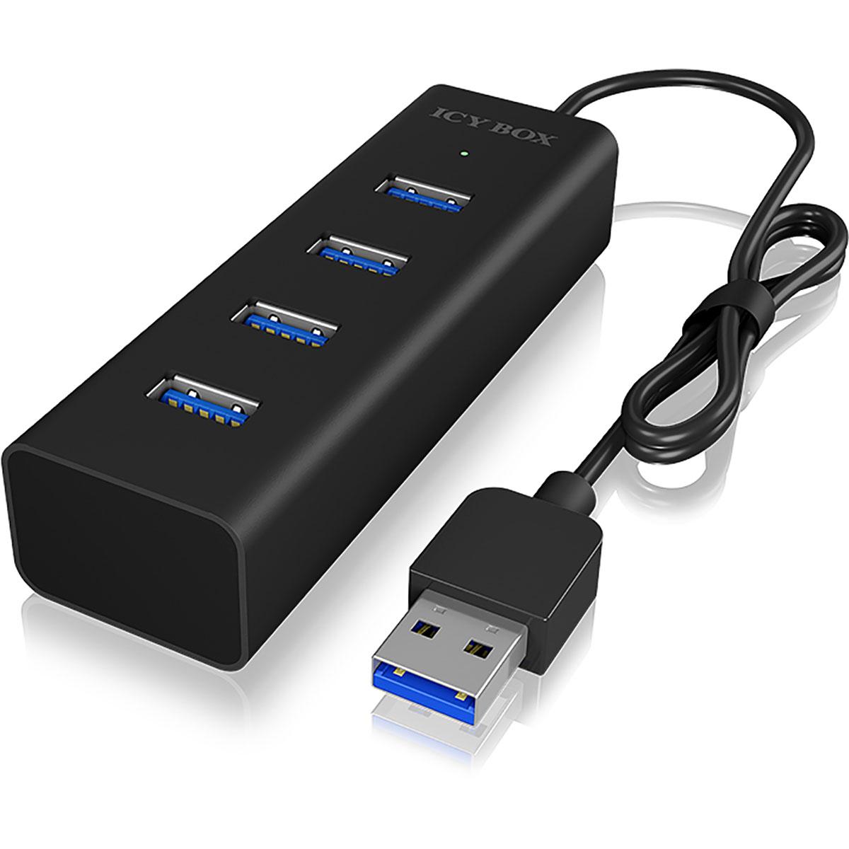 ICY BOX Hub 4 ports USB 3.0