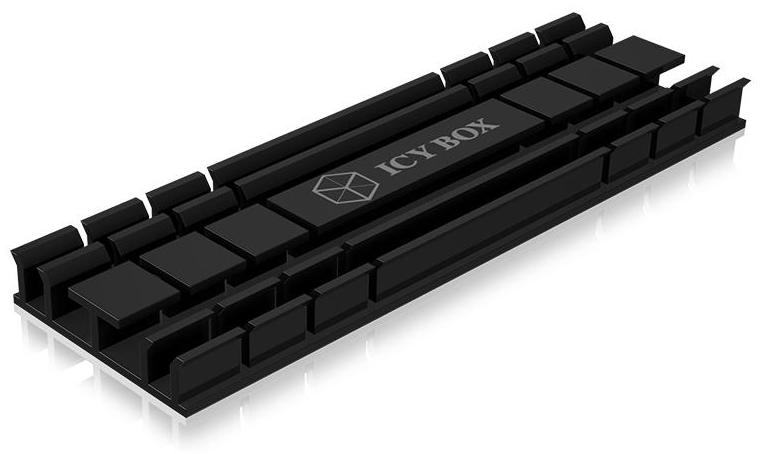 ICY BOX Refroidisseur pour M.2 SSD 2280, aluminium, 5 mm