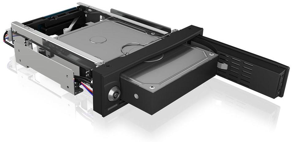 ICY BOX IB-167SSK 1x rack amovible Hot Swap pour SATA/SAS de 3,5