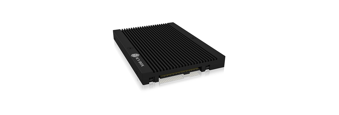ICY BOX Convertisseur SSD M.2 PCIe NVMe vers U.2 2.5 pouces