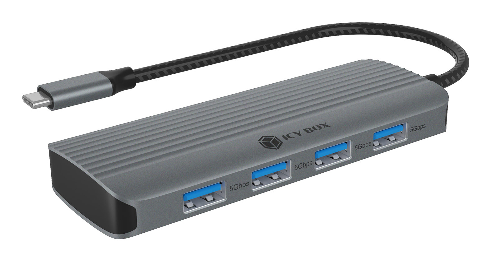 ICY BOX Dockingstation IcyBox 6 in 1 1xHDMI 4K60Hz, 4x USB-A