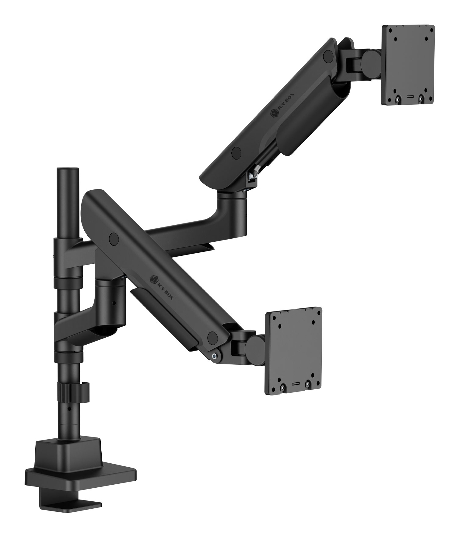 ICY BOX Monitorständer IcyBox 2 Monitore bis zu 57