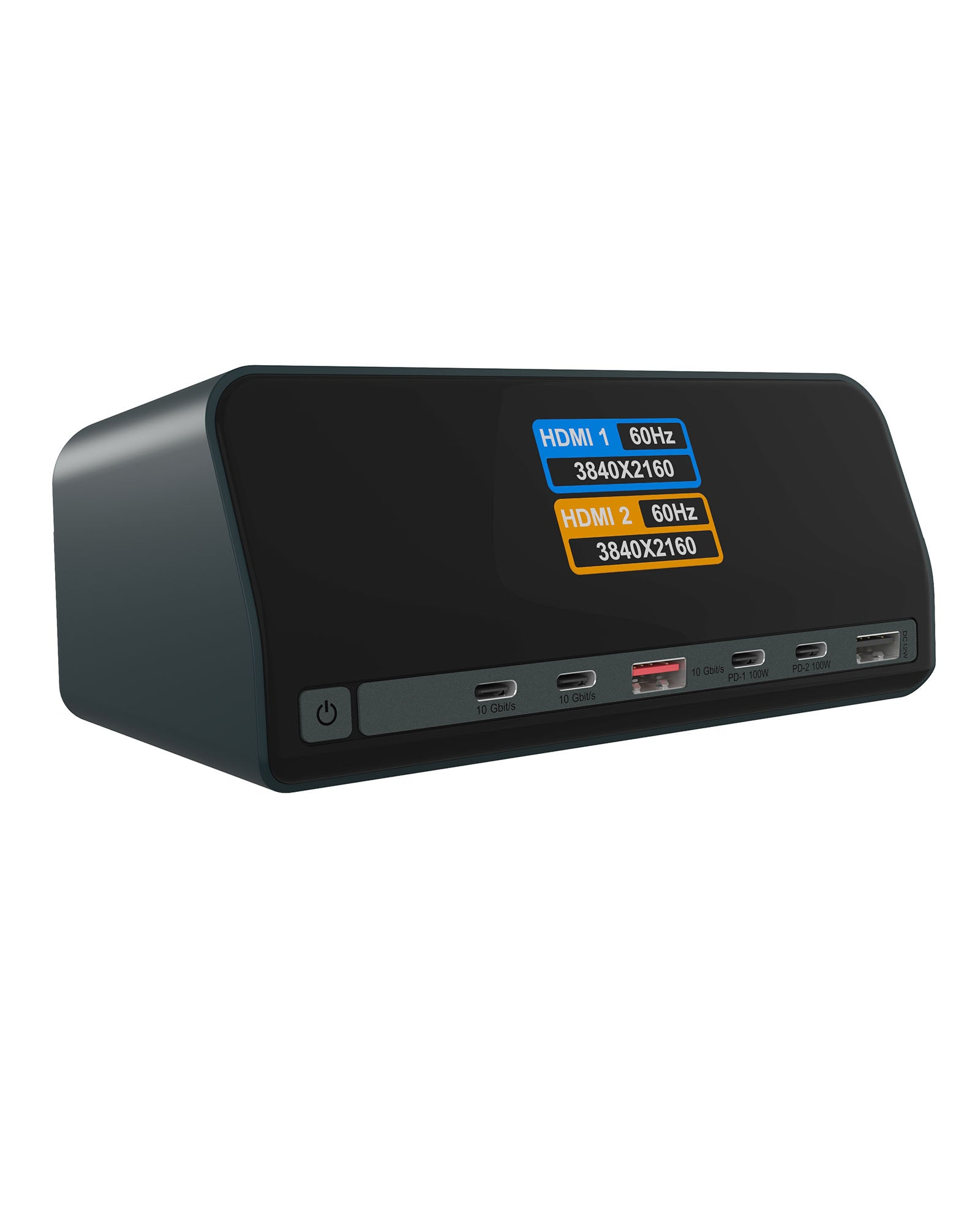 ICY BOX Dockingstation IcyBox Heart Dock 2300 11 in 1 m. LCD Display