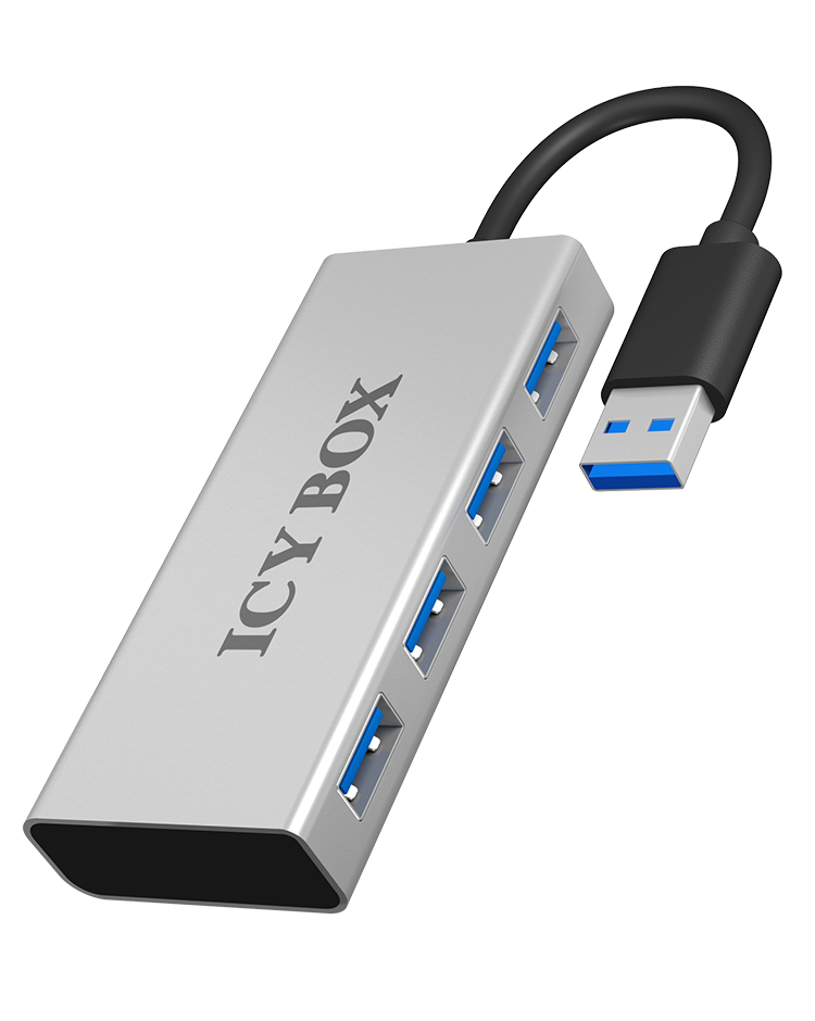 ICY BOX Hub avec 4 connecteurs USB 3.0
