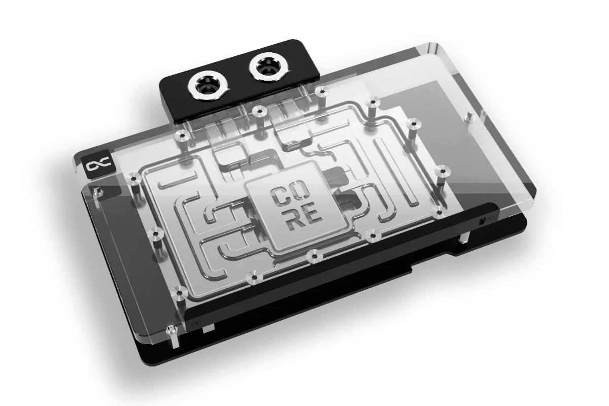 Alphacool Core GeForce RTX 5080 Aorus Master/Windforce GPU Wasserblock, ARGB, avec Backplate – Acryl