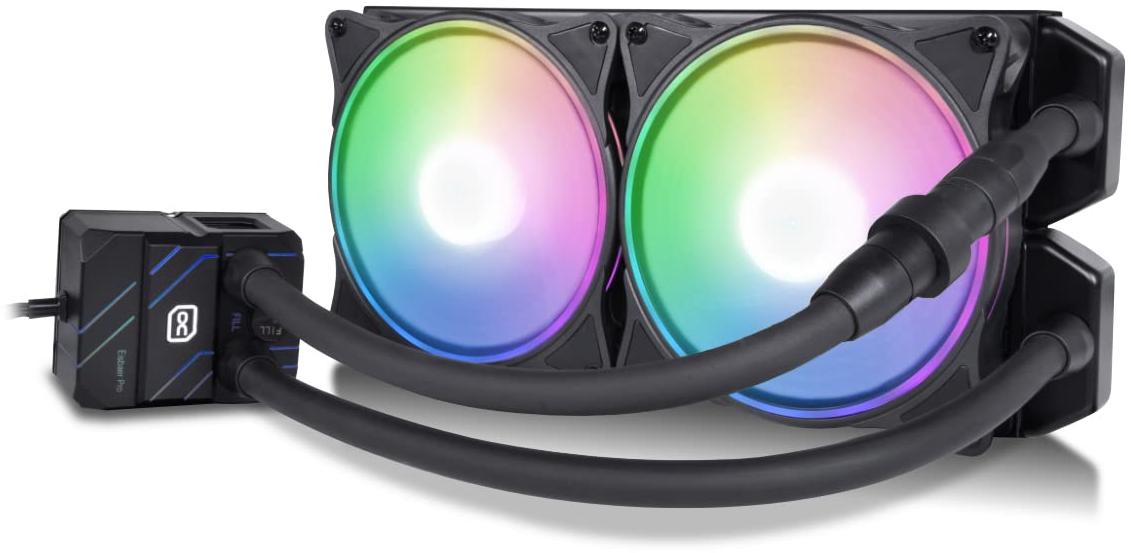 Alphacool Kit Watercooling AIO Eisbaer Pro Aurora RGB - 280mm (Noir)
