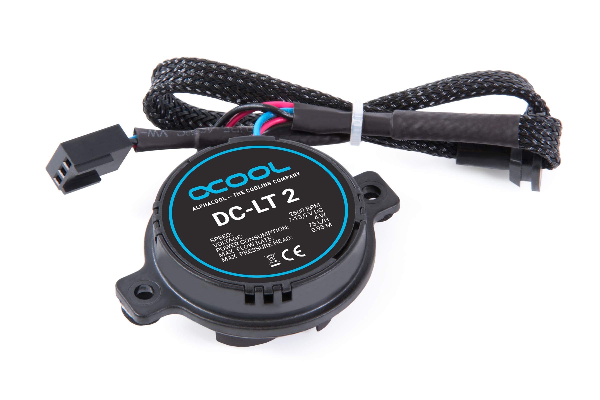 Alphacool DC-LT 2 - 2600rpm Ceramic - 12V DC - (3 Phasen Sinus PCB)