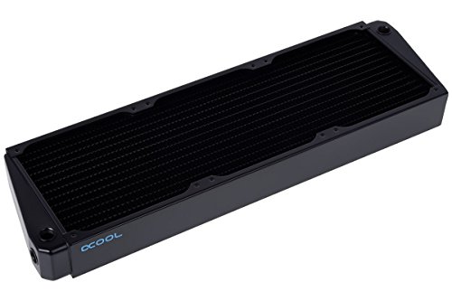 Alphacool NexXxoS XT45 Full Cuivre X-Flow Radiateur – 420mm, noir