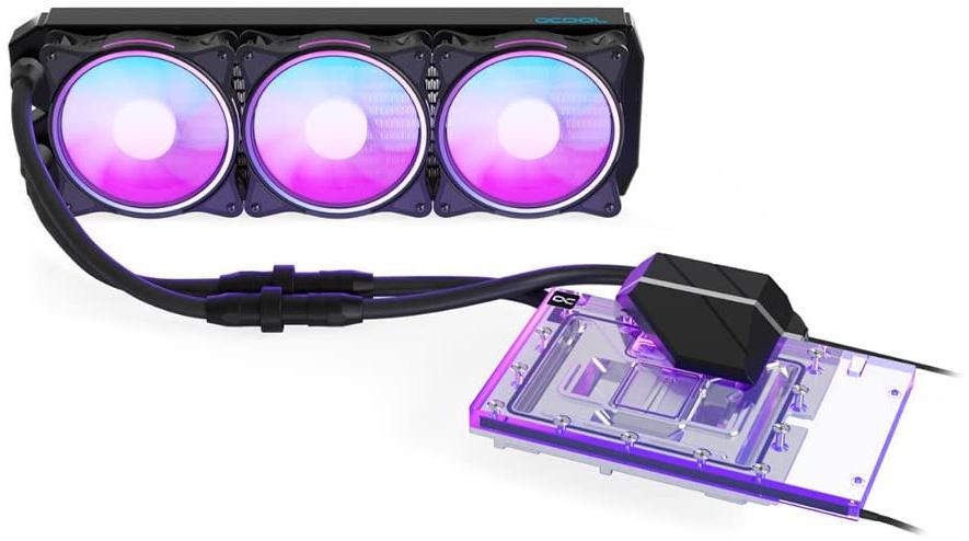 Alphacool Eiswolf 2 GPU AIO 360 mm RTX 4090 Founders Edition avec Backplate