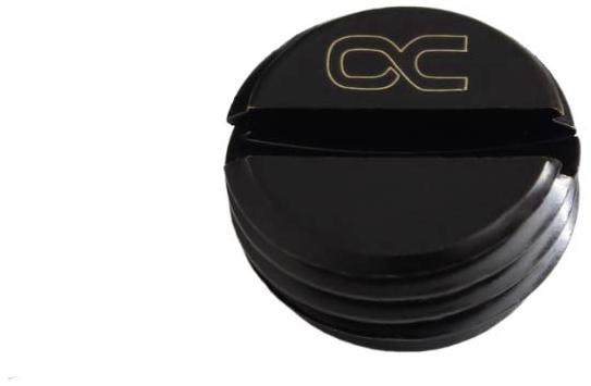 Alphacool Bouchon pour G1/4 Eiszapfen Screw Plug v2 (Noir)