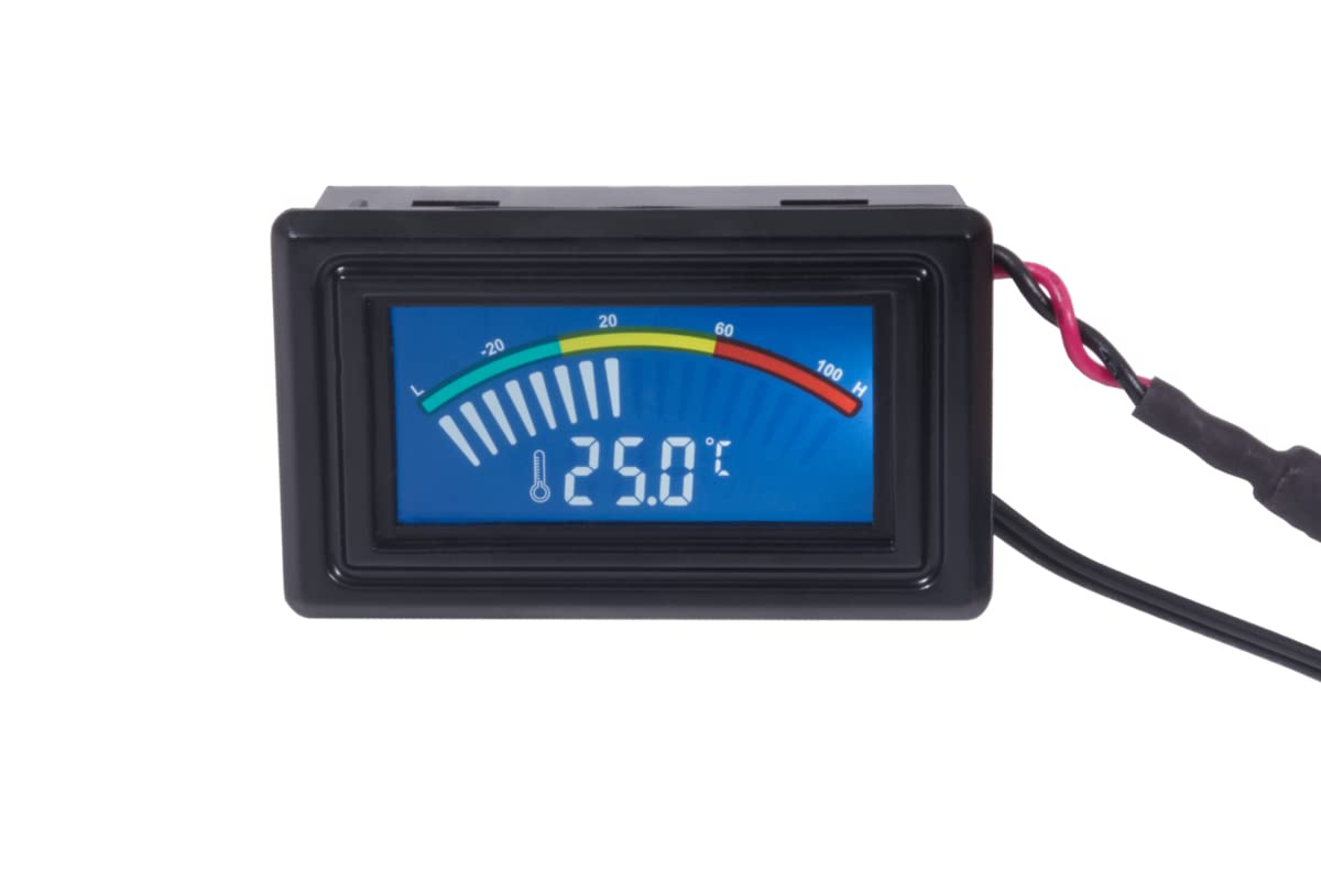 Alphacool Core Capteur de température G1/4 IG/IG avec C/F Display (schwarz)