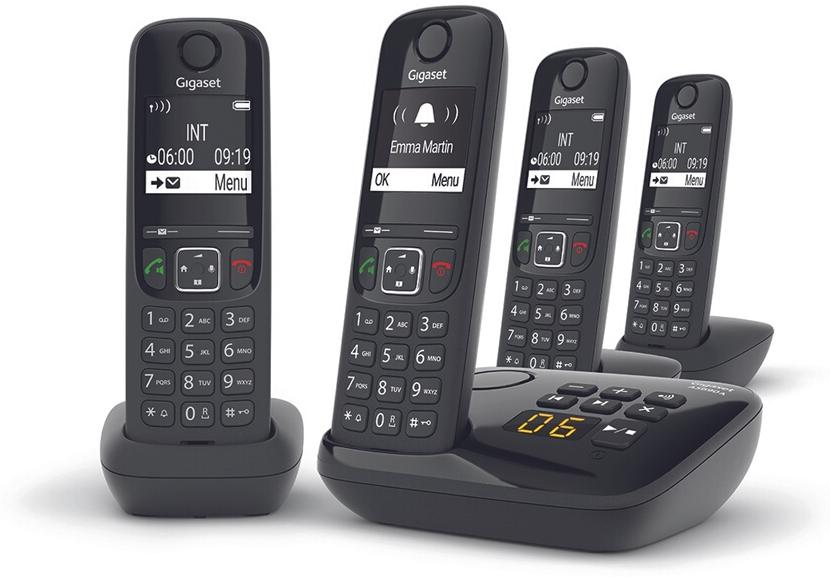 Gigaset AS690 A Quattro Noir