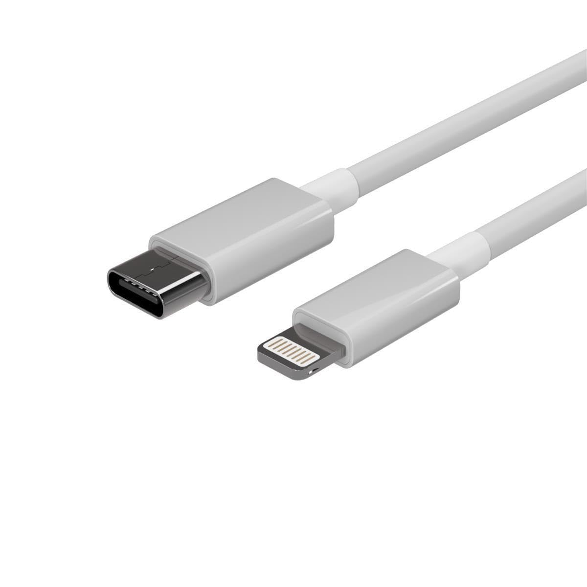 SHIVERPEAKS Shiverpeaks USB Ladekabel USB-C auf 8-Pin Stecker PD 2m