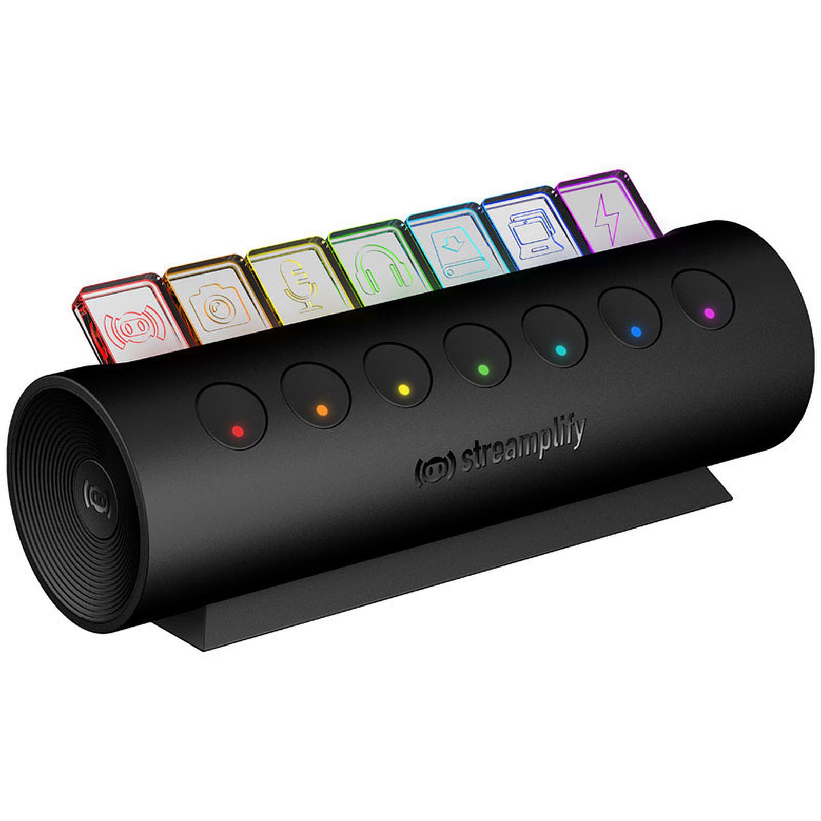 1Control Hub USB 3.0 Streamplify Hub CTRL 7 RGB - 7 ports (Noir)