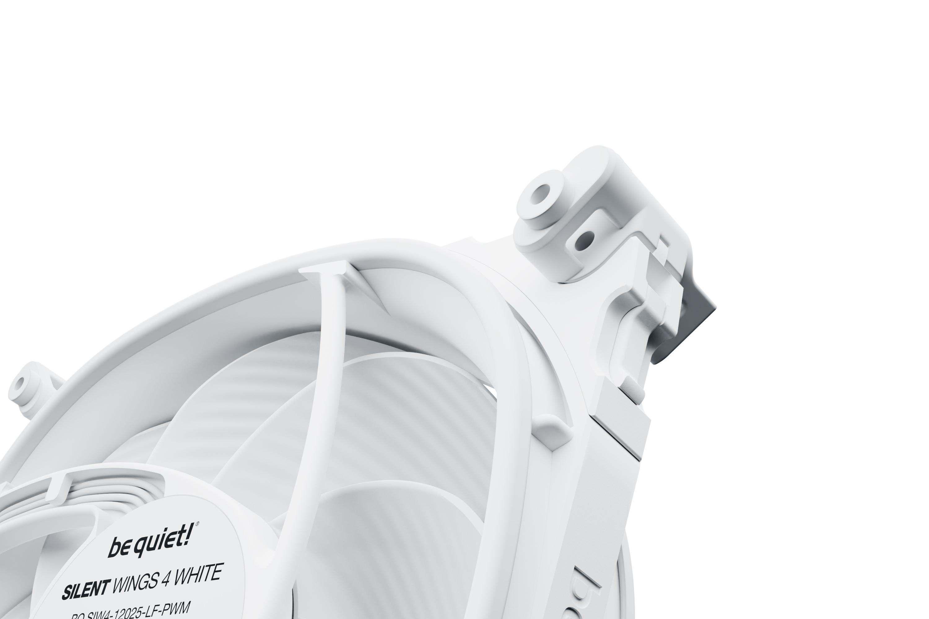 BEQUIET Ventilateur de boitier Be Quiet Silent Wings 4 PWM - 12cm (Blanc)