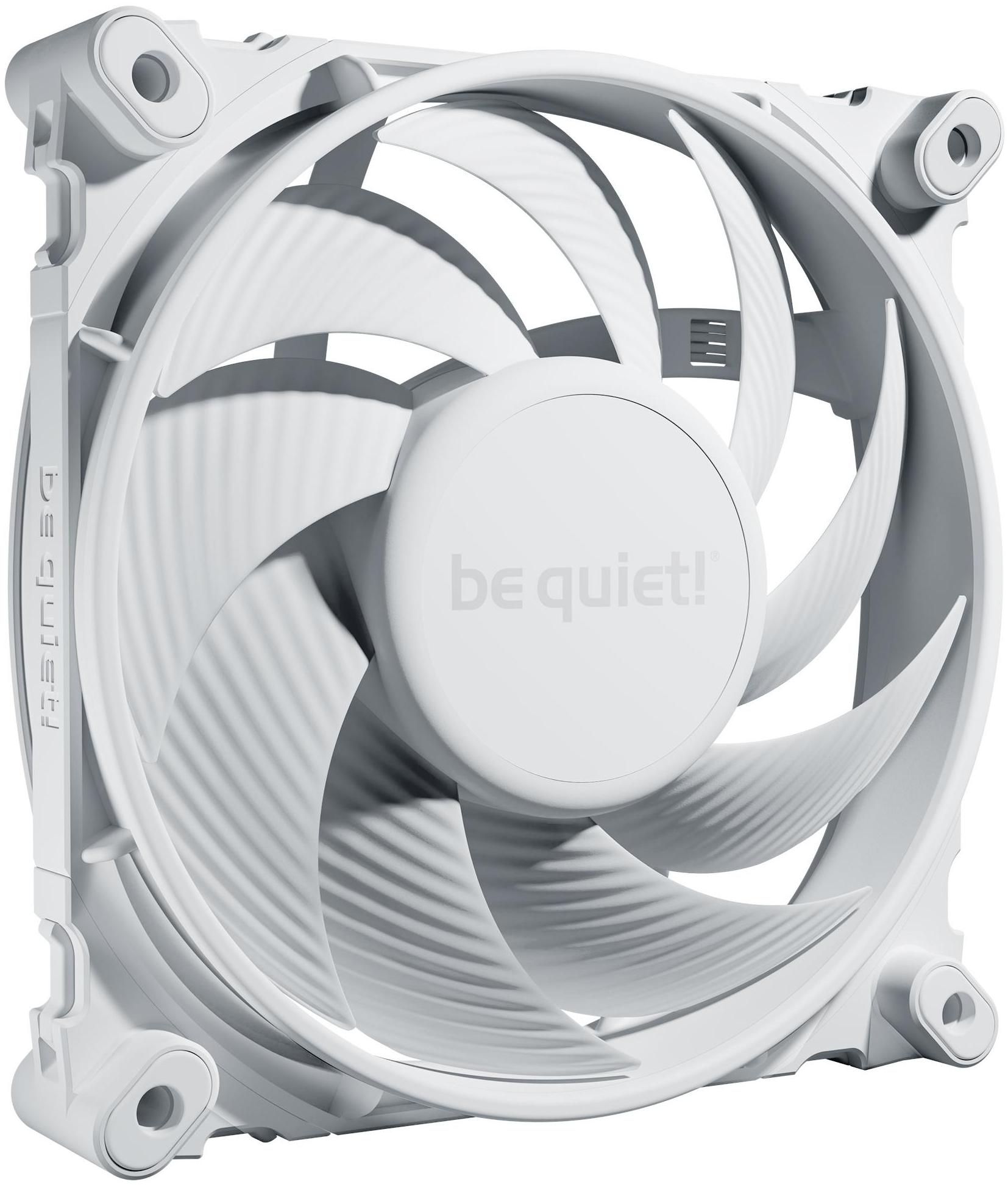 BEQUIET Ventilateur de boitier Be Quiet Silent Wings 4 Haute-vitesse - 12cm (Blanc)