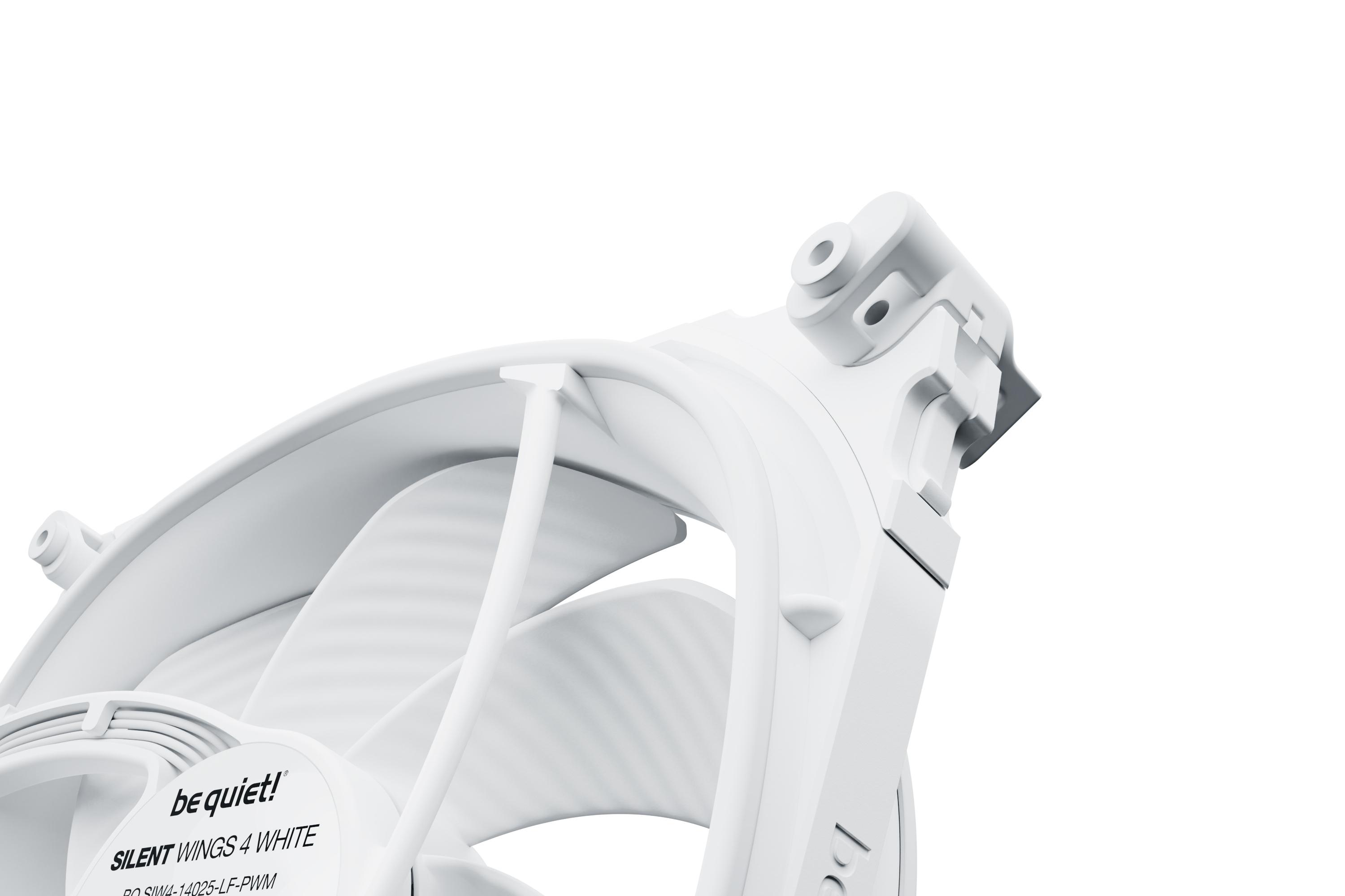 BEQUIET Ventilateur de boitier Be Quiet Silent Wings 4 PWM - 14cm (Blanc)