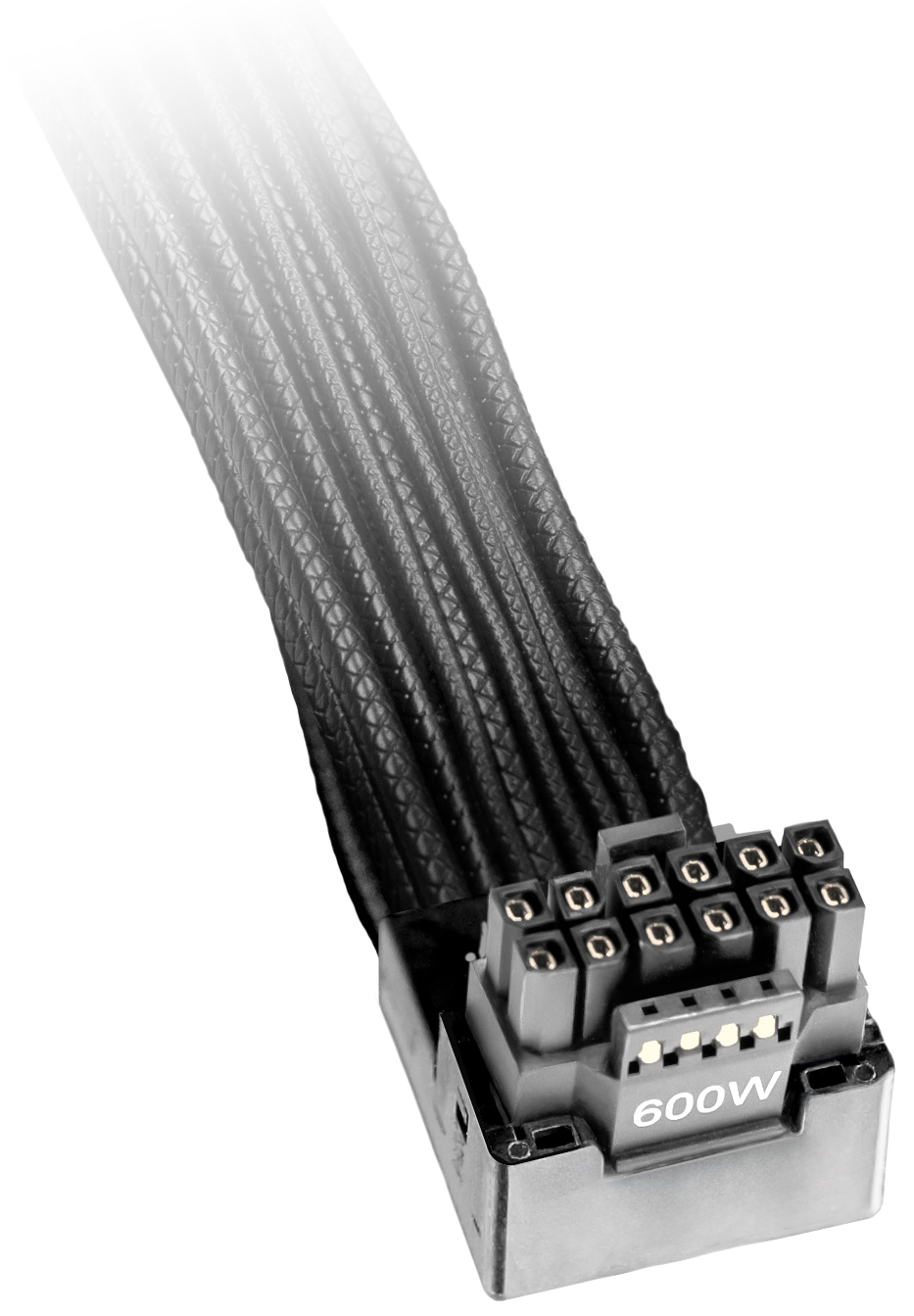 BEQUIET 12V-2X6 12VHPWR 90 Degres PCIe 5.0 Reversed Adapterkabel