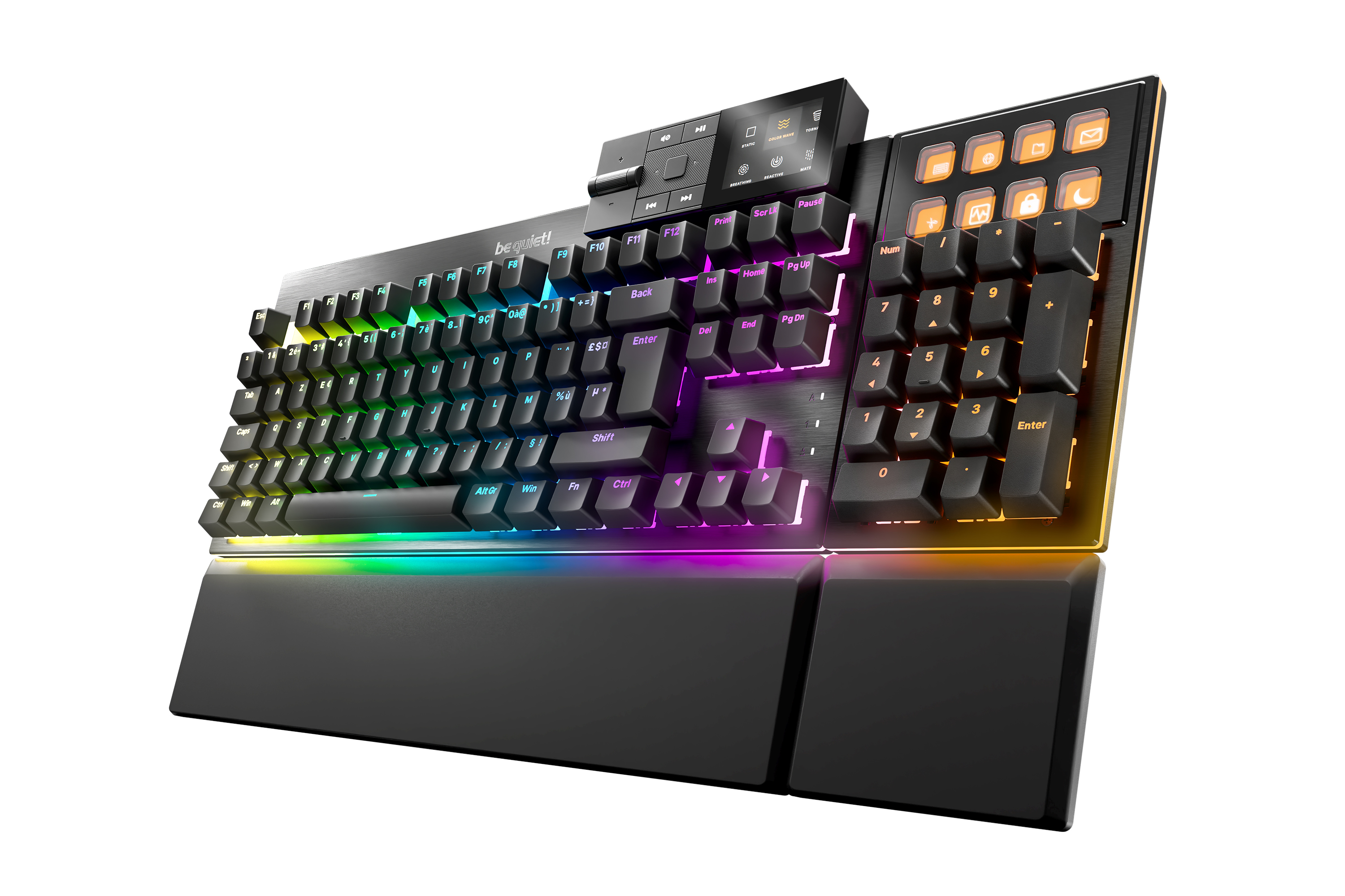 BEQUIET Dark Mount Silent Tactile FR ISO